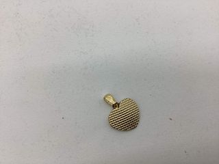 colgante oro 18k con piedra