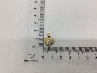 colgante oro 18k con piedra