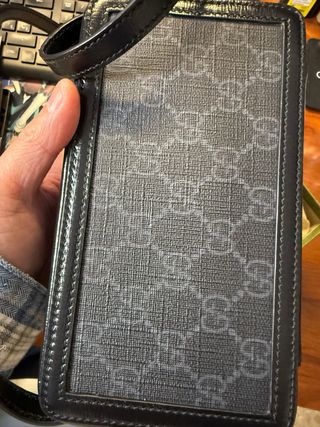 Borsa Gucci GG Supreme Nero/Grigio