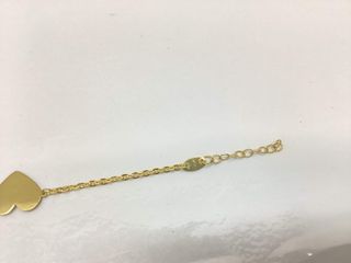 pulsera oro 18k con piedra