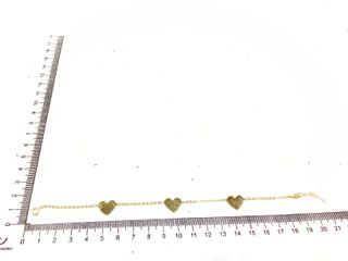 pulsera oro 18k con piedra