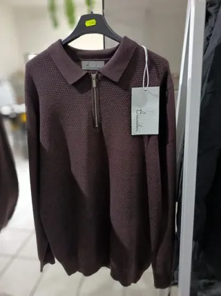 Polo . con zip taglia S/M/L