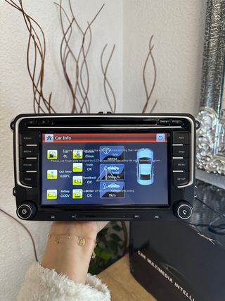 Autoradio para Seat VW y Skoda HD Gps Bluetooth