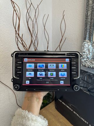 Autoradio para Seat VW y Skoda HD Gps Bluetooth