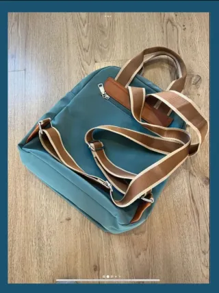 Mochila bolso con cremallera