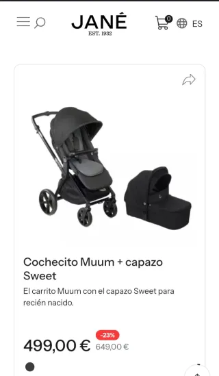 Passeggino Muum + ovetto Sweet Jane