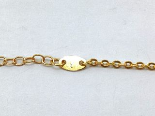 pulsera oro 18k con piedra