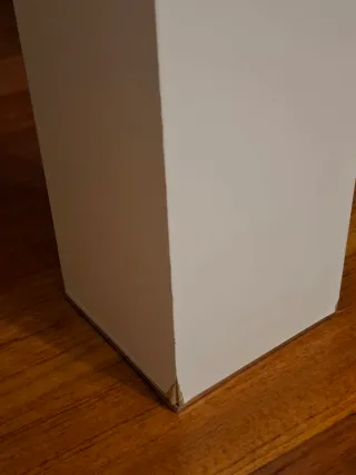 Mesa de salón blanca extensible con cristal