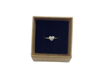 anillo oro 18k con circonita