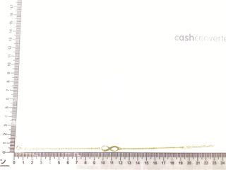 pulsera oro 18k con circonita