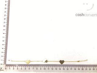 pulsera oro 18k con piedra con circonita