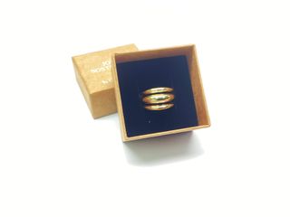 anillo oro 18k con circonita
