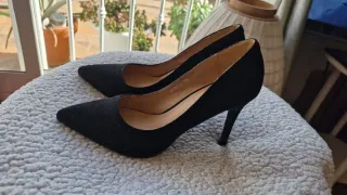 Zapatos de tacón negros