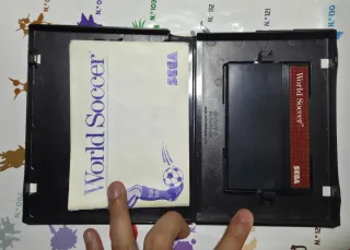 World Soccer The Mega Cartridge Sega master system