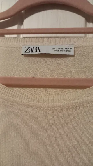 Jersey Zara fino Rayas Talla L