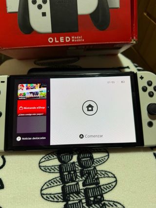 Consola Nintendo Switch OLED Blanca en Ceuta