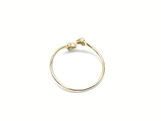 anillo oro 18k con circonita