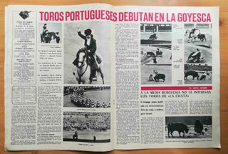 El ruedo No 1462. 27 junio 1972 Corrida Bilbao.