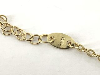 pulsera oro 18k con piedra