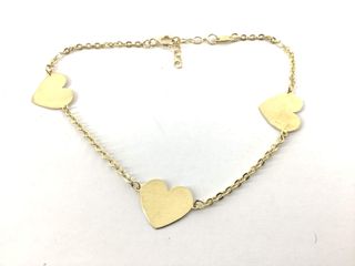 pulsera oro 18k con piedra