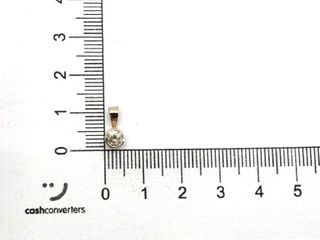 colgante oro 18k con piedra con diamante