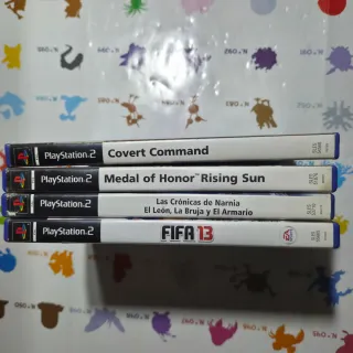 Lote de 4 Juegos de PlayStation 2