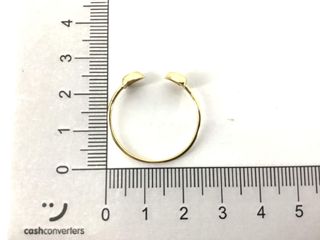 anillo oro 18k con circonita