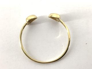 anillo oro 18k con circonita