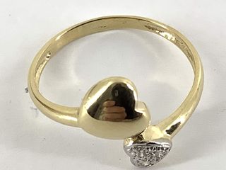 anillo oro 18k con piedra con circonita