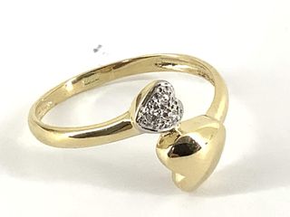 anillo oro 18k con piedra con circonita