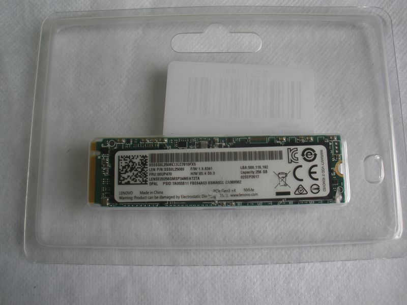 W11 PRO en SSD M.2-NVME 256GB Lenovo afbeelding 3