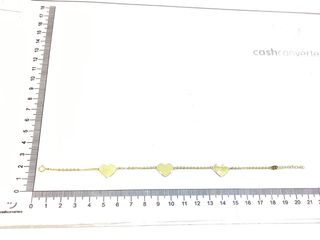 pulsera oro 18k con piedra