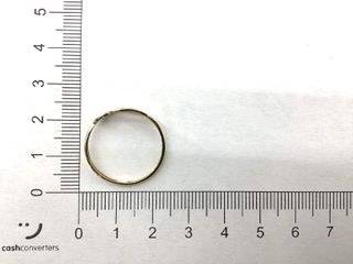 anillo oro 18k con piedra con circonita