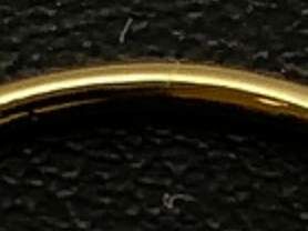 anillo oro 18k con circonita