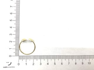 anillo oro 18k con circonita