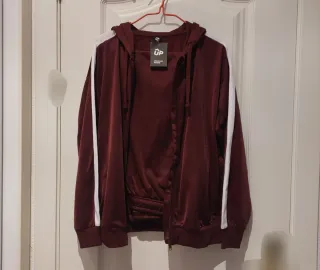 Chándal Up granate talla M