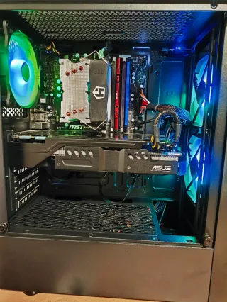 PC Gaming i7 Negro con RGB