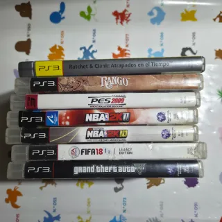 Lote de 7 juegos de PlayStation 3
