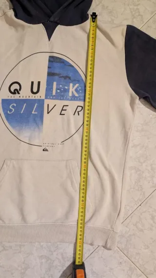 Hoodie / Camisola com capuz azul escuro quiksilver