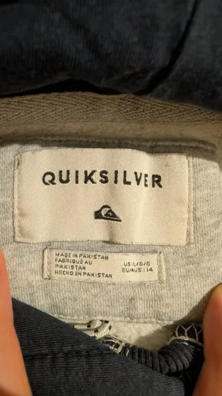 Hoodie / Camisola com capuz azul escuro quiksilver