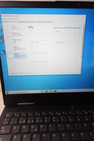 Ordenador Portátil Lenovo I5-12500H RTX 3050 16GB