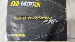 Casco Moto Scorpion EXO 1400AIR talla S