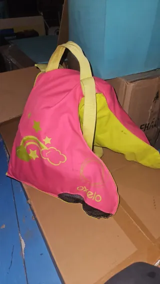 Pattini Oxelo Taglia 35-38 Rosa/Grigio