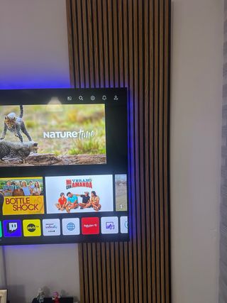 4 Listones de madera decorativos medida 2,40