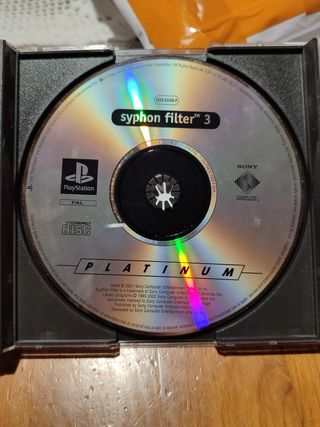 Syphon Filter 3 PS1 Platinum