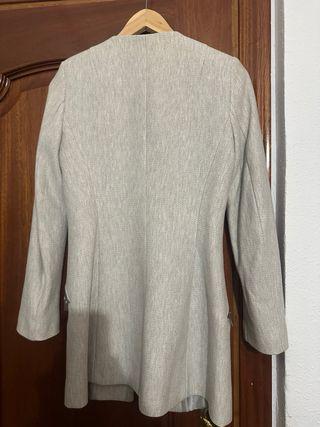 Chaqueta Zara Beige/Gris