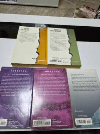 Lote de 5 libros de la editorial Harlequin