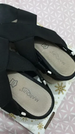 Sandalias MARQUIS Negras Talla 39