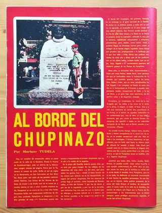 El ruedo No 1463. 4 julio 1972. San Fermín.