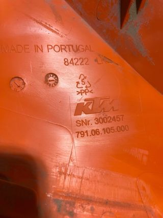 Plásticos KTM EXC 2020-2023